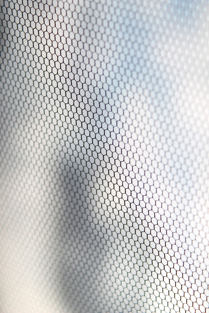 Vista in dettaglio zanzariera Carlisi